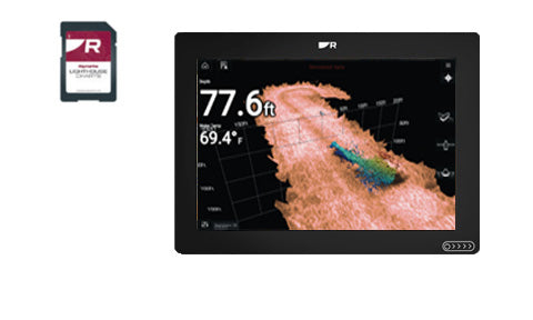 Raymarine Axiom+ 9 RV, 9 inch Multifunction Display with LightHouse download chart