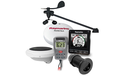 Raymarine i70 Wireless Wind, DST800, Heading Sensor and SeaTalkng Backbone Kit