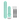 Frost Blue Silicone Watch Band