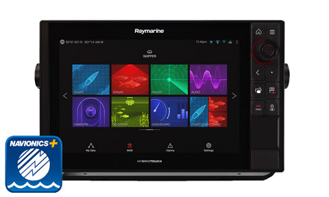 Raymarine Axiom Pro 12 S Multifunction Display with CHIRP Sonar, Navionics+ Small Chart