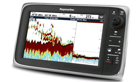 Raymarine c97 9 inch None-Touch Multifunction Display with Wi-Fi and Sonar and Navionics Plus Rest of World Silver Chart