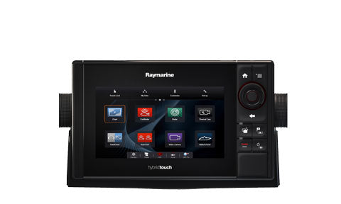 Raymarine eS78 7 inch HybridTouch Multifunction Display with Wi-Fi and DownVision and Navionics+ Rest of World Silver Chart