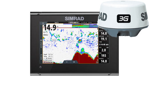 Simrad GO7 XSR Totalscan, 3G Bundle