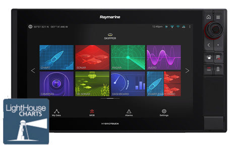 Raymarine Axiom Pro 16 S Multifunction Display with CHIRP Sonar, Two Region LightHouse Charts