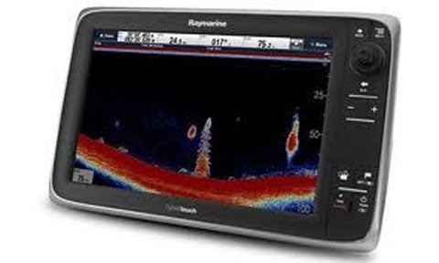 Raymarine e127 12 Inch HybridTouch Multifunction Display with Wi-Fi and Sonar