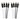 Fusion® Performance RCA Cables, 4 Channel, 25 ft Cable