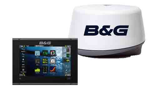 B&G Vulcan 7R 7-Inch Chartplotter Radar Sonar - Broadband 3G Radar