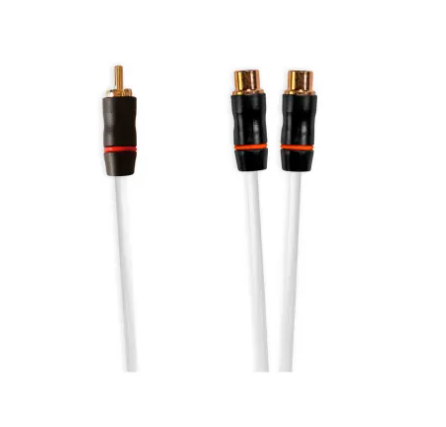 Fusion RCA Cables, RCA Splitter Cable, Male to Dual Female