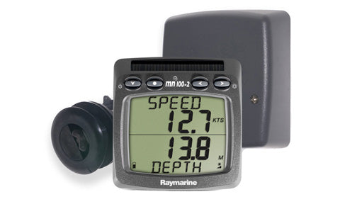 Raymarine Wireless Speed and Depth System Dual display and Triducer