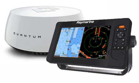 Raymarine Element 9 S with Quantum Q24W Wireless Radar