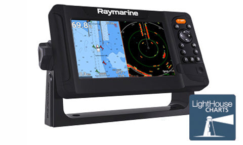 Raymarine Element 7 S with Two-Region LightHouse Chart