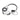 Icom HS-97 Earphone with Throat-mic