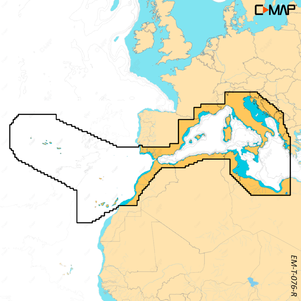 B&G - REVEAL X - WEST MEDITERRANEAN, AZORE, CANARY