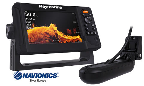 Raymarine Element 7 HV with HV-100 Transducer and Navionics Silver Chart