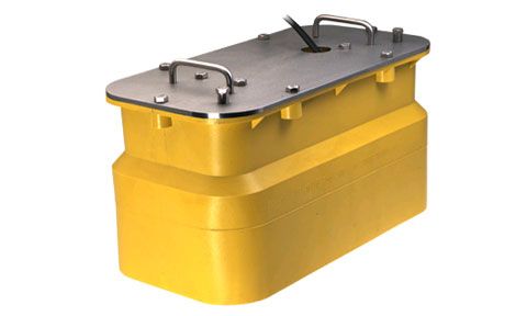 Raymarine R199 2kW 50/200 kHz Adjustable In-Hull Transducer with Mounting Kit