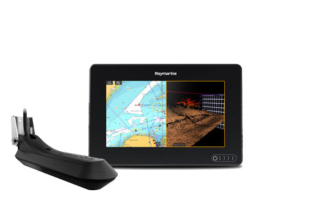 Raymarine Axiom 7 RV, 7 inch Multifunction Display with RV-100 Transducer