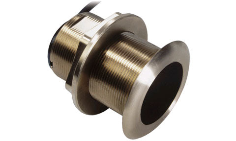 Raymarine B60 Bronze Thru-Hull Depth Transducer, 600W 50/200 kHz, 12 deg Tilt