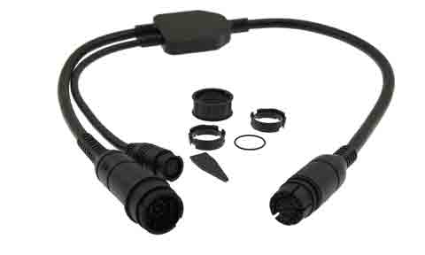Raymarine Axiom RealVision Adaptor Y-Cable (25-pin to 25-pin and 7-pin)