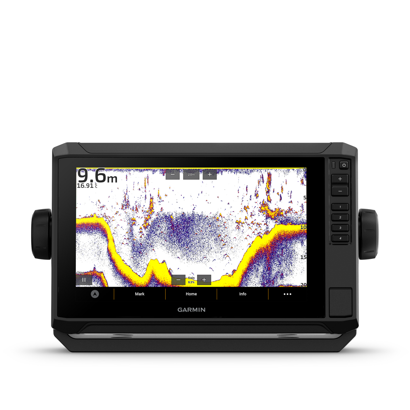 Garmin ECHOMAP™ UHD2 9" Chartplotters, 95sv without Transducer