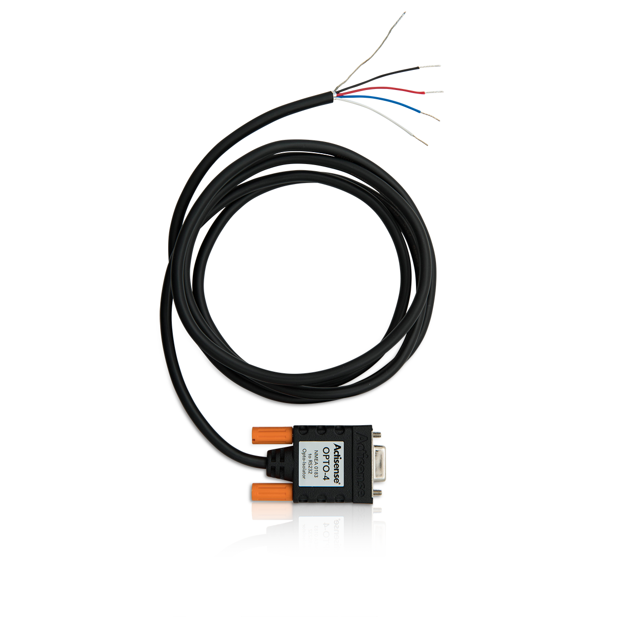 Actisense NMEA 0183 PC Opto-isolator cable, RS232 DB9 female, shielded (isolated to PC)