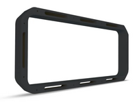 Fusion® Sound-Panel Accessory Mounting Spacers, 41 mm Surface Mounting Spacer Black