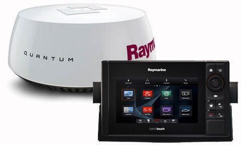 Raymarine eS78 7-inch Wi-Fi MFD with Quantum Q24C Radar and Navionics EU Silver Chart