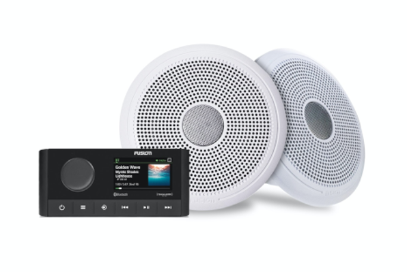 Fusion MS-RA210 Marine Stereo and XS Classic Speaker Kit