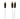 Fusion® Performance RCA Cables, Female to Dual Male, 0.9 ft RCA Splitter Cable