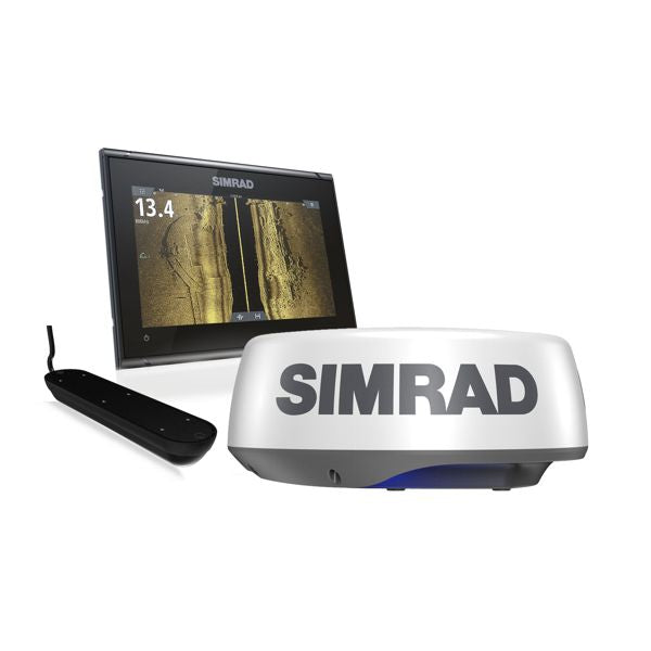 GO9 XSE with Active Imaging 3-in-1 Transducer & HALO20+ Radar