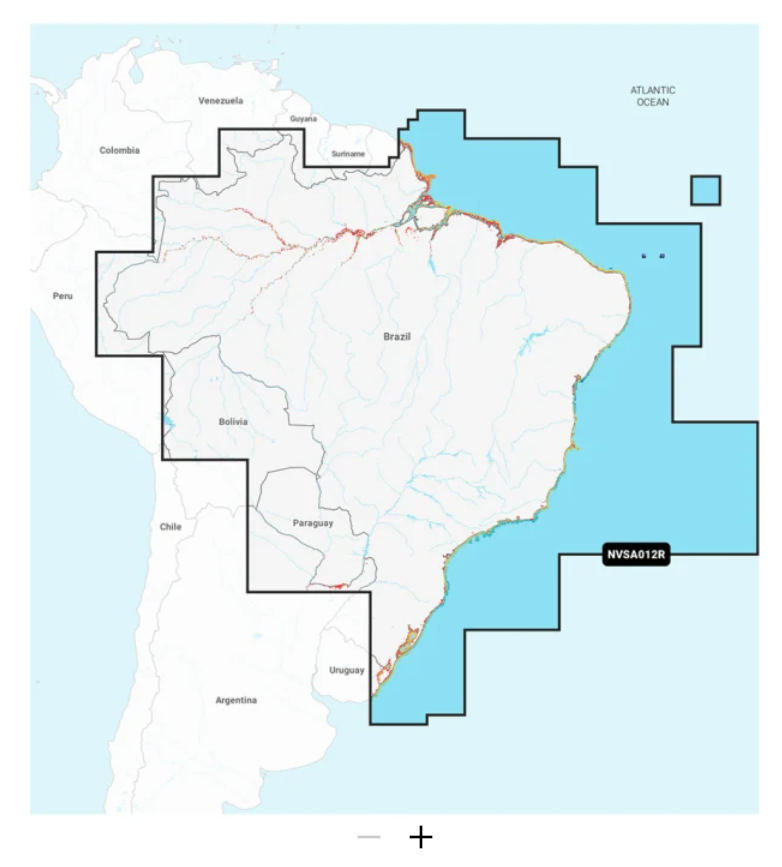Brazil – Inland and Coastal Marine Charts