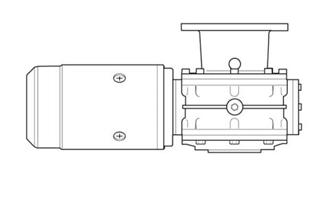 Lewmar V8 Hyd Mg-Box 165 Cc/Rev