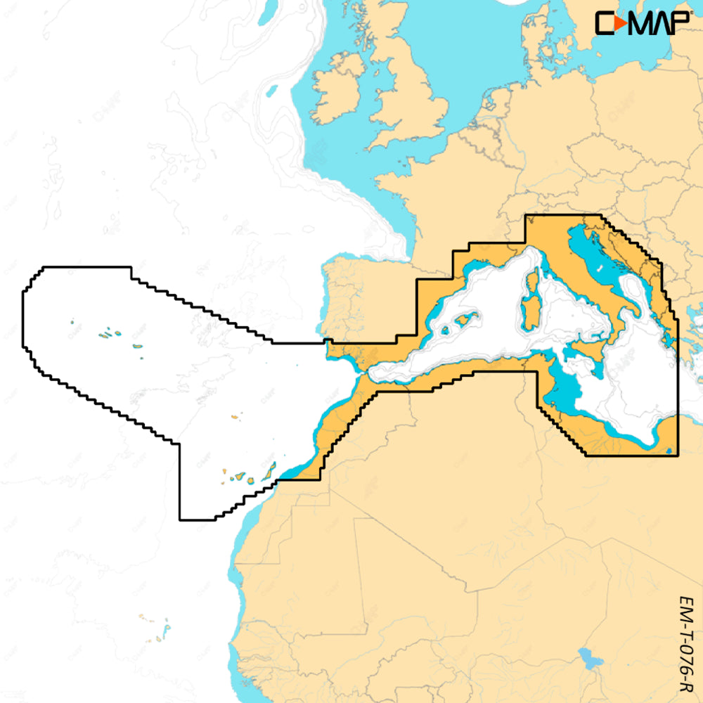 B&G - REVEAL X - WEST MEDITERRANEAN, AZORE, CANARY