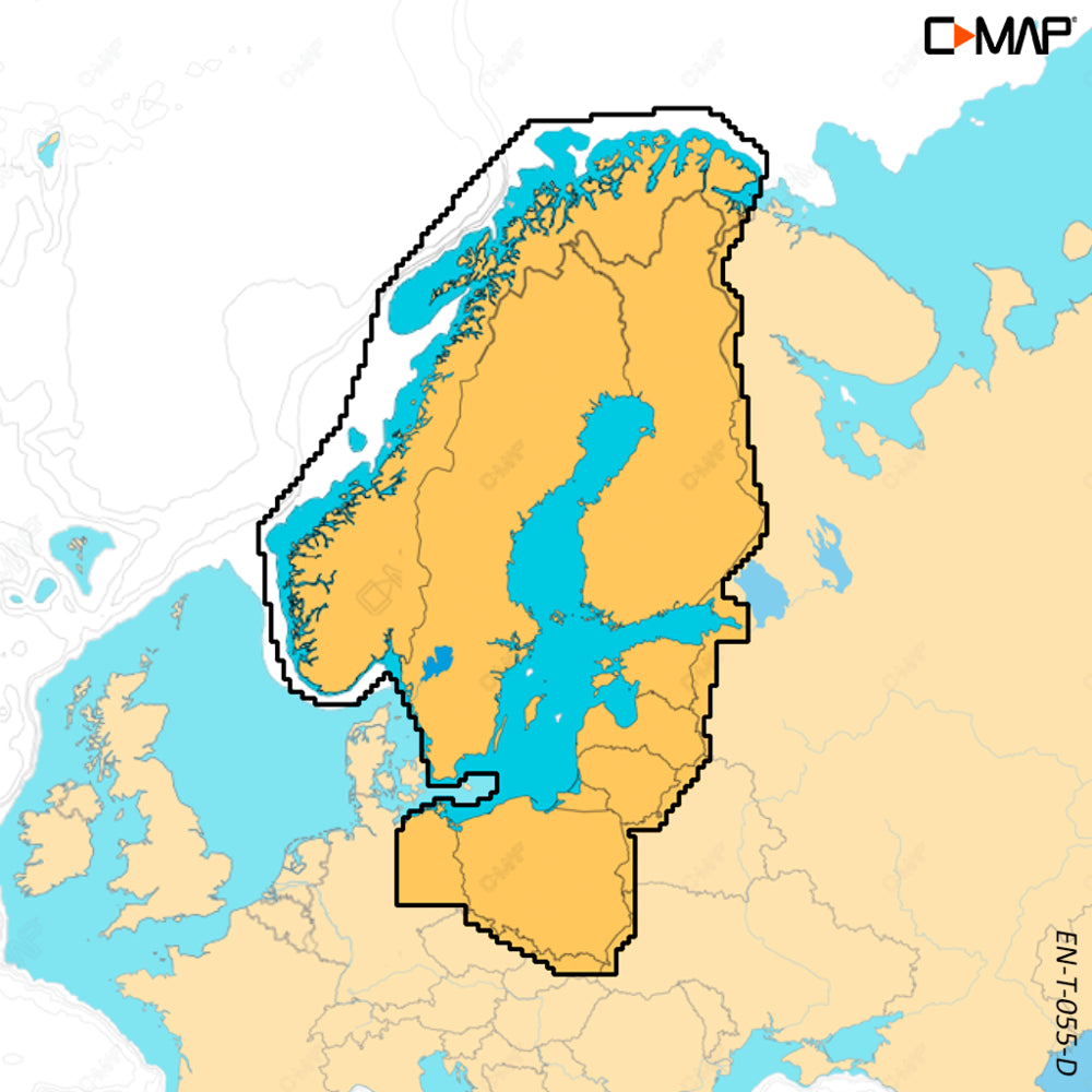 B&G - DISCOVER X - SWEDEN, NORWAY, FINLAND AND BALTIC SEA