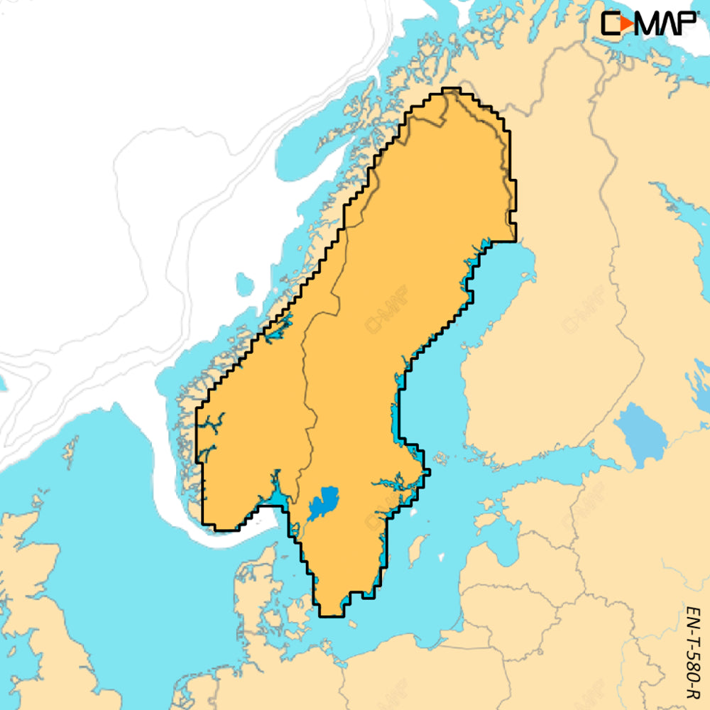 B&G - REVEAL X - NORWAY AND SWEDEN INLAND