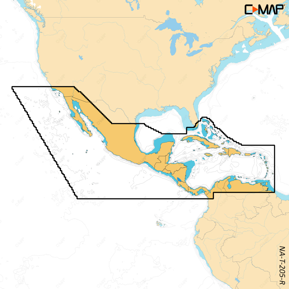 Simrad - REVEAL X - CENTRAL AMERICA AND CARIBBEAN