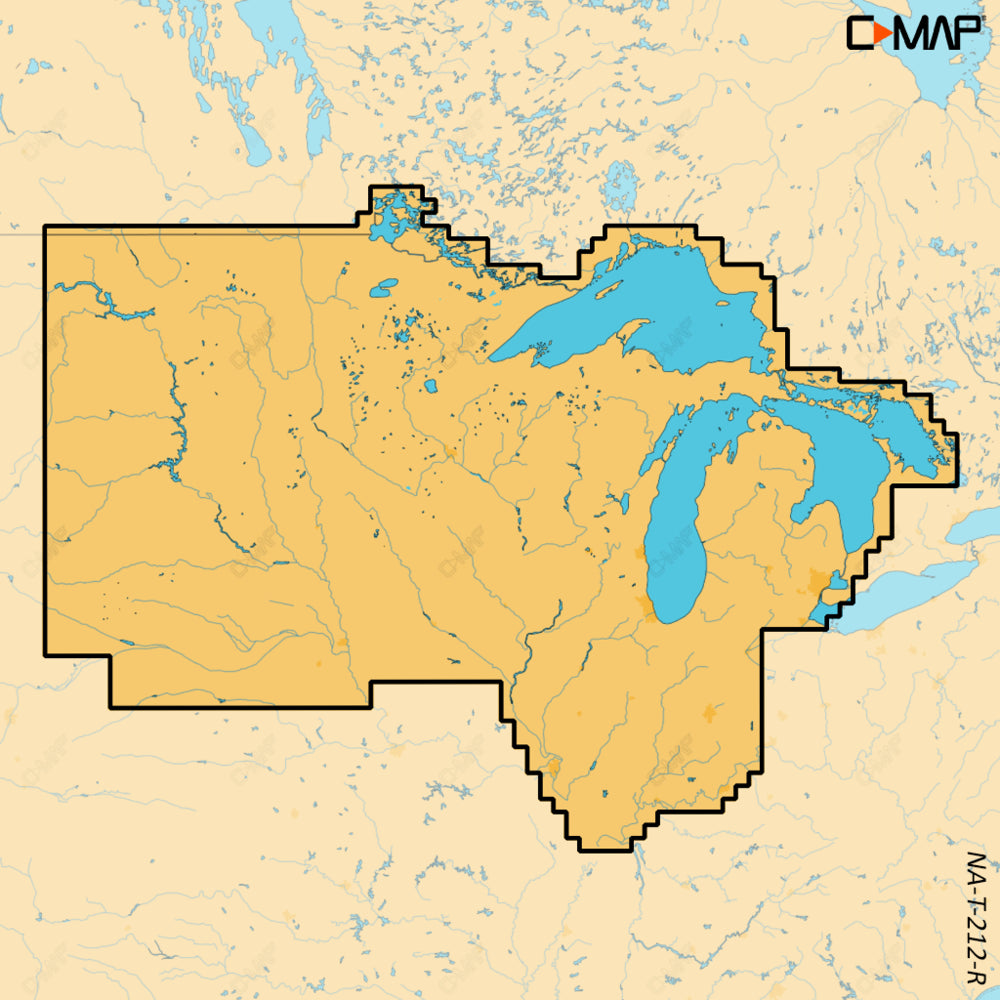 Simrad - REVEAL X - US LAKES: NORTH CENTRAL