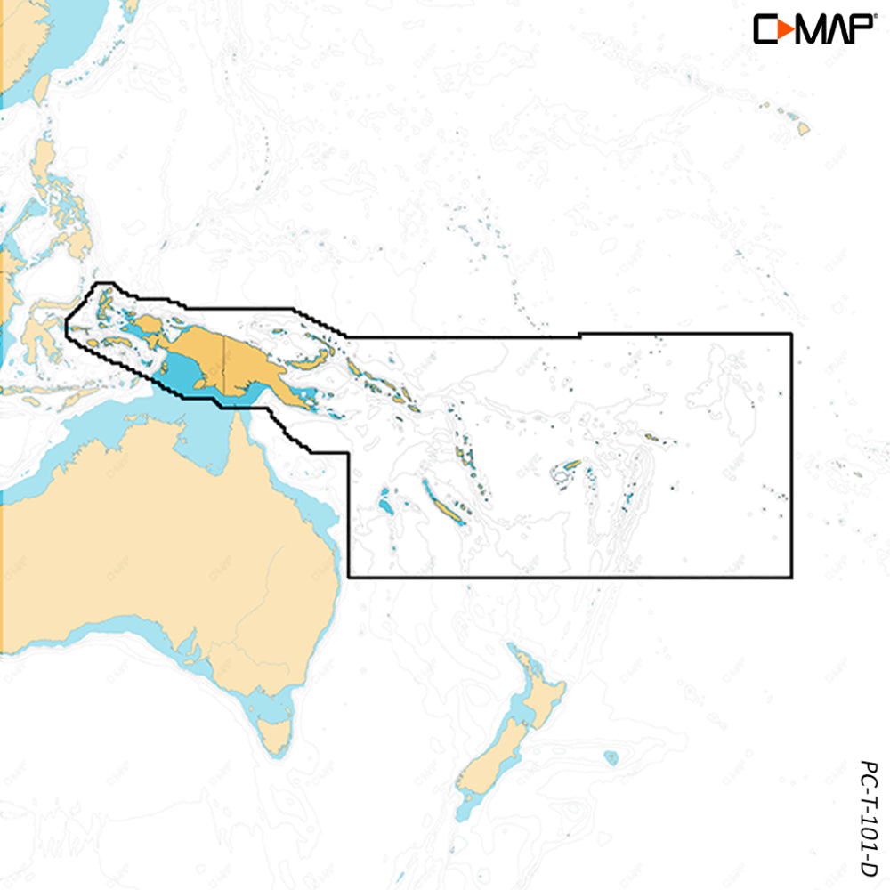 Simrad - DISCOVER X - PNG SOLOMON VANUATU TONGA SAMOA FIJI