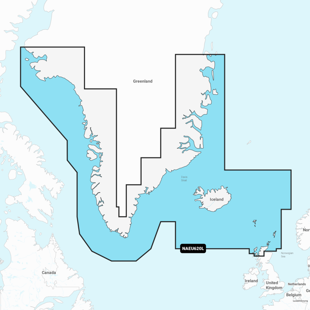 Greenland & Iceland - NAEU620L