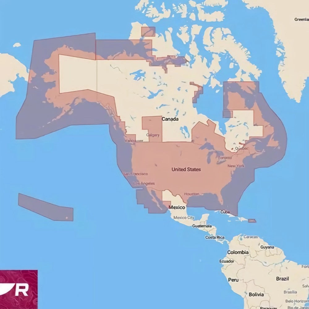 Raymarine LightHouse Charts North America microSD