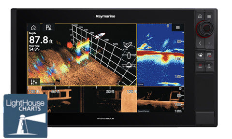Raymarine Axiom 16 Pro-RVX 16 Inch MFD DV SV 3D Sonar and Two Region Lighthouse Chart