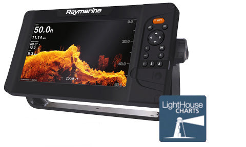 Raymarine Element 9HV with with Two Region Lighthouse Chart
