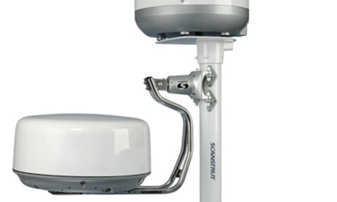 Scanstrut DLMP1-45R Self Levelling Radar Mount – Dual Pole