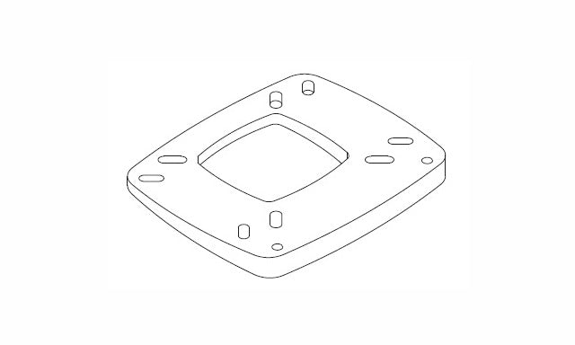 Scanstrut WD-RAD-01 Radome Base Wedge