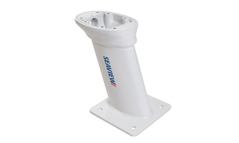 Seaview 10 inch high Aft leaning Radome  Radar Modular Base Mount