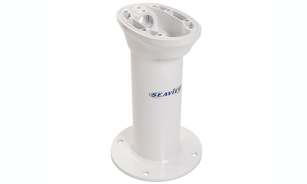 Seaview 12 inch high Vertical Radome Radar Modular Base Mount