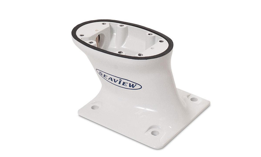 Seaview 5 inch high Aft leaning Radome Radar Base Mount