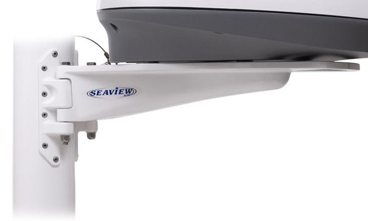 Seaview Mast Mount for 18 inch Raymarine. Garmin. 3G. 4G. BR24 Radome Radar will fit a mast 2.5/8 inch or larger