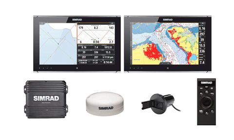 Simrad NSO EVO3S MPU 16 Inch MFD Dual System