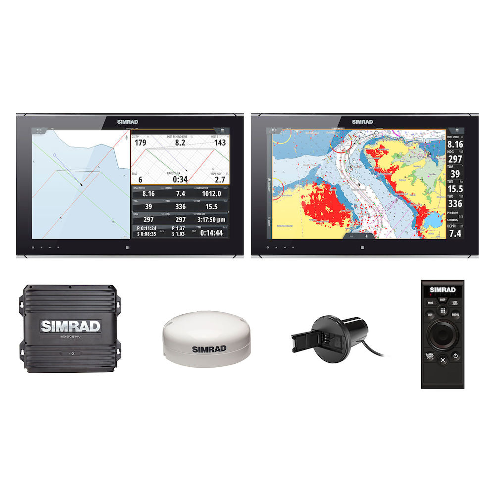Simrad NSO EVO3S MPU 19 Inch MFD Dual System