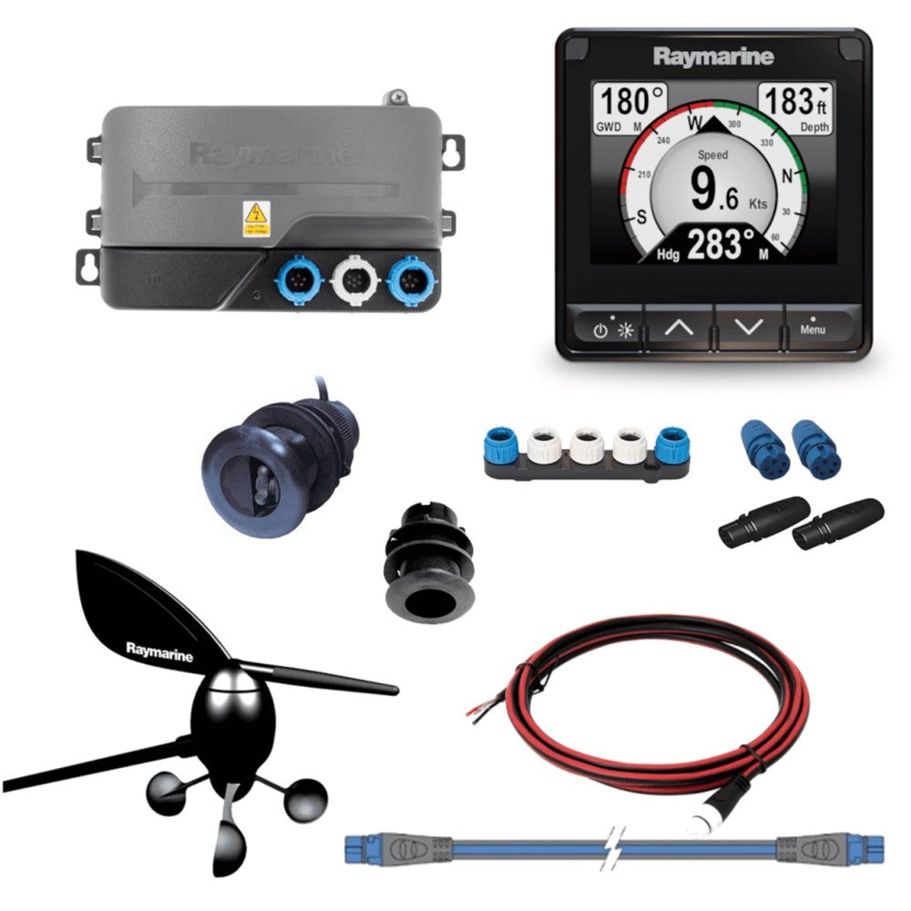 Raymarine i70s Wind and DST Twin Transducer Pack